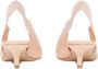 Burberry leather slingback pumps Pink - Thumbnail 3