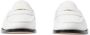 Burberry logo-detail leather penny loafers White - Thumbnail 4