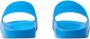 Burberry logo-detail open-toe slides Blue - Thumbnail 3