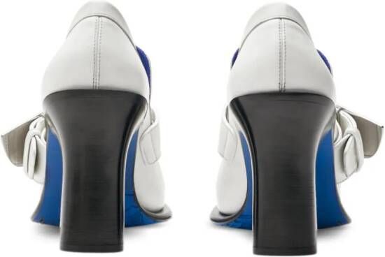Burberry London Shield high-heel pumps White