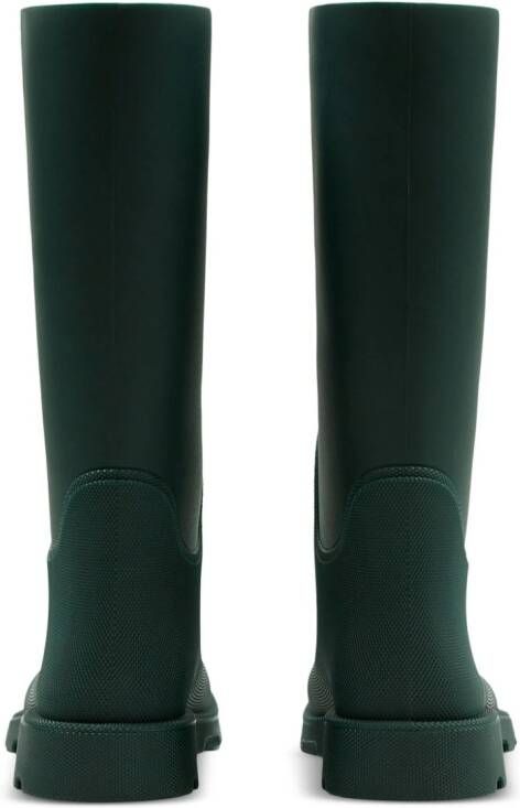 Burberry Marsh knee-high boots Green