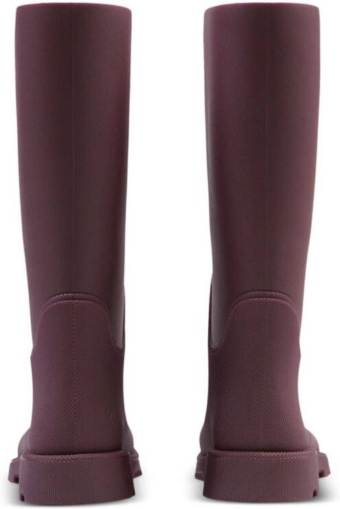 Burberry Marsh knee-high boots Purple