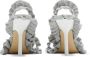 Burberry metallic ruff sandals Grey - Thumbnail 3