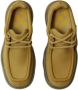 Burberry Nutbuck Creeper leather derby shoes Yellow - Thumbnail 5