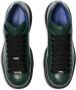 Burberry Ranger leather sneakers Green - Thumbnail 4