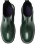Burberry round-toe leather boots Green - Thumbnail 5