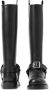 Burberry Saddle knee-high leather boots Black - Thumbnail 4