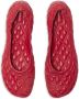 Burberry Sadler leather ballerina shoes Red - Thumbnail 4