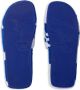 Burberry Snug cotton-towelling slippers Blue - Thumbnail 5