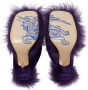 Burberry Step Post 75mm leather sandals Purple - Thumbnail 5