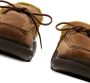 Burberry Stony shearling-trim suede slippers Brown - Thumbnail 2