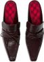 Burberry Storm 50mm leather mules Red - Thumbnail 2