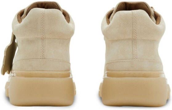 Burberry suede Creeper mid shoes Neutrals
