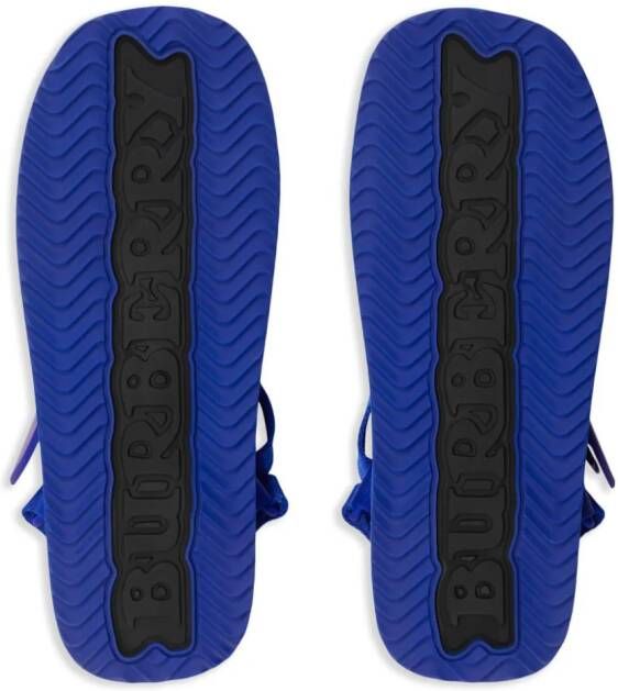 Burberry Trek flat sandals Blue