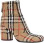 Burberry Vintage Check bouclé 85mm ankle boots Neutrals - Thumbnail 2