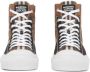 Burberry Vintage Check lace-up sneakers Brown - Thumbnail 3