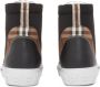 Burberry Vintage Check lace-up sneakers Brown - Thumbnail 4