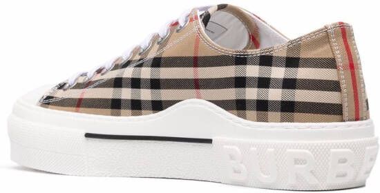 Burberry Vintage Check low-top sneakers Neutrals