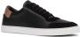 Burberry Vintage Check panelled leather sneakers Black - Thumbnail 2