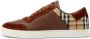 Burberry Vintage Check panelled sneakers Brown - Thumbnail 5