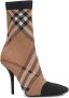 Burberry Vintage Check sock boots Brown - Thumbnail 2