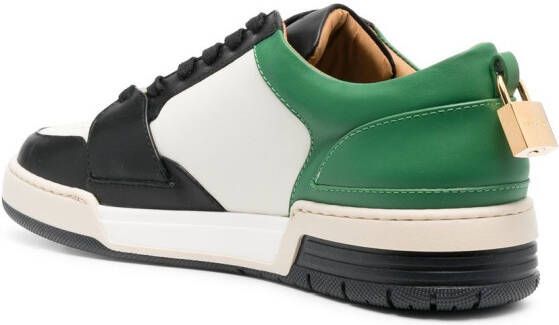 Buscemi colour-blocked low-top sneakers Neutrals