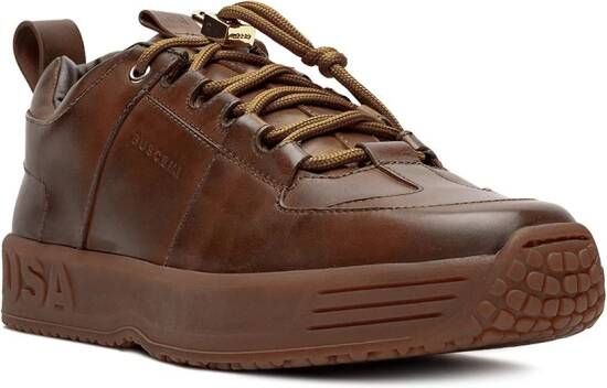 Buscemi x DC Shoes Lynx lace-up shoes Brown