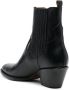 Buttero 55mm leather ankle boots Black - Thumbnail 3