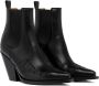 Buttero 90mm leather boots Black - Thumbnail 2
