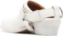 Buttero braided-strap leather mules White - Thumbnail 3