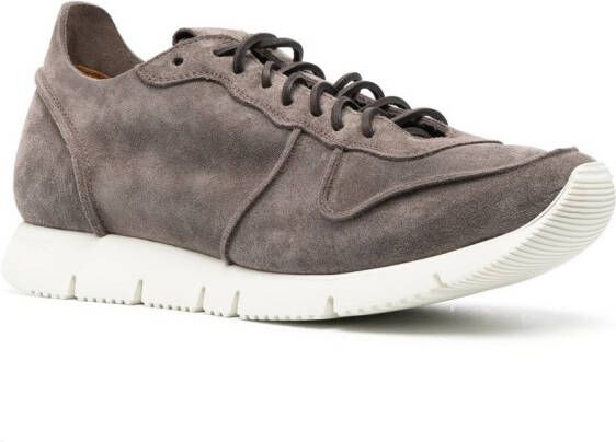 Buttero Carrera low-top leather sneakers Neutrals