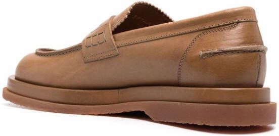 Buttero chunky-sole loafers Brown