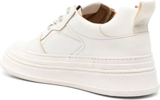 Buttero Circolo leather sneakers White