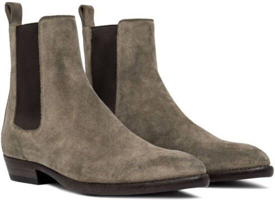 Buttero Fargo suede ankle boots Grey