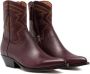 Buttero Flee Western-style leather boots Red - Thumbnail 2