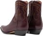 Buttero Flee Western-style leather boots Red - Thumbnail 3