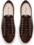 Buttero lace-fastening leather sneakers Brown - Thumbnail 3