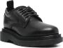 Buttero lace-up leather loafers Black - Thumbnail 2