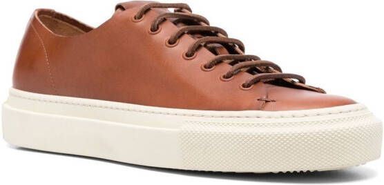 Buttero lace-up low-top sneakers Brown