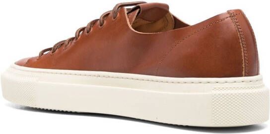 Buttero lace-up low-top sneakers Brown