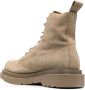 Buttero lace-up suede boots Grey - Thumbnail 3
