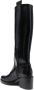 Buttero leather 65mm long boots Black - Thumbnail 3