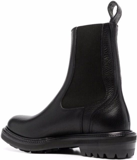 Buttero leather ankle boots Black