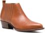 Buttero leather ankle boots Brown - Thumbnail 2