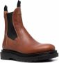 Buttero leather chelsea boots Brown - Thumbnail 2