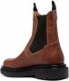 Buttero leather chelsea boots Brown - Thumbnail 3