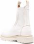 Buttero leather Chelsea boots White - Thumbnail 3
