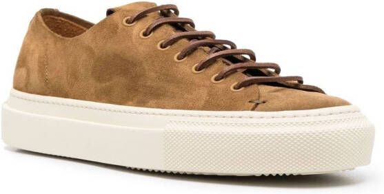 Buttero low-top contrasting sole sneakers Brown