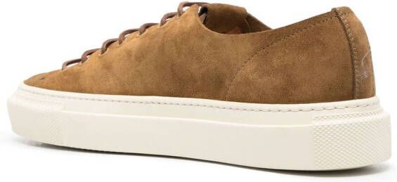 Buttero low-top contrasting sole sneakers Brown