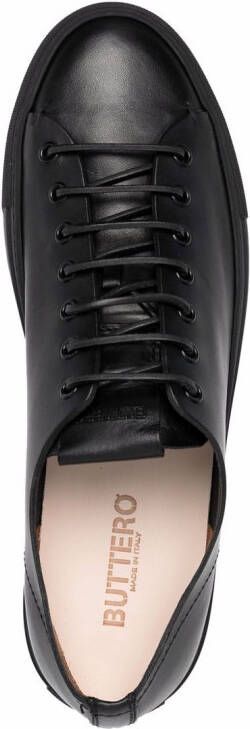 Buttero low-top leather sneakers Black